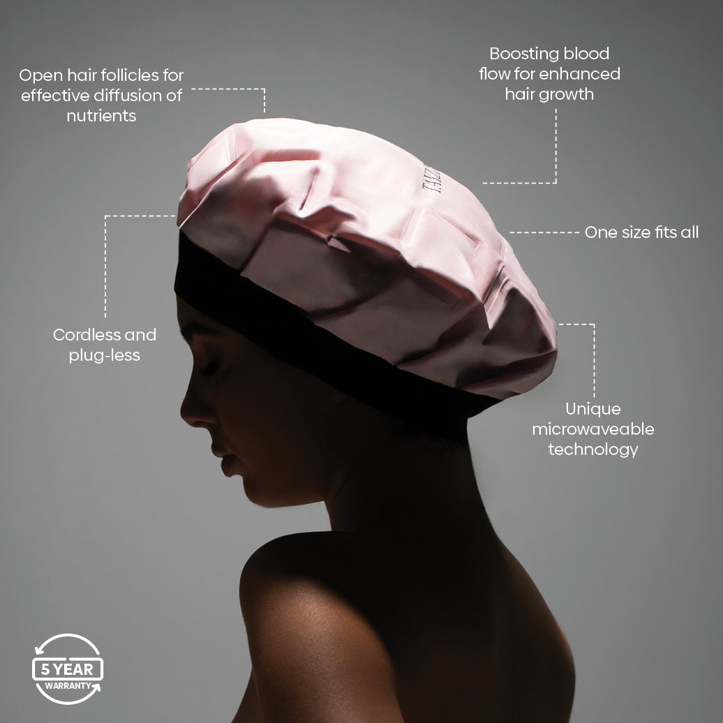 Biothermal Cap Infinigrowth Thermocap | Thermal Heat Cap For Hair Growth – Tayloáni